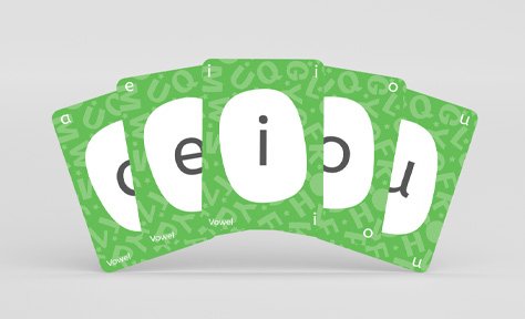 Vowel cards